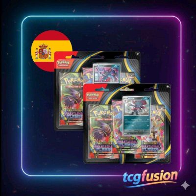 Blister 3 Sobres Pokémon TCG Mega Evolution Phantasmal Flames Español