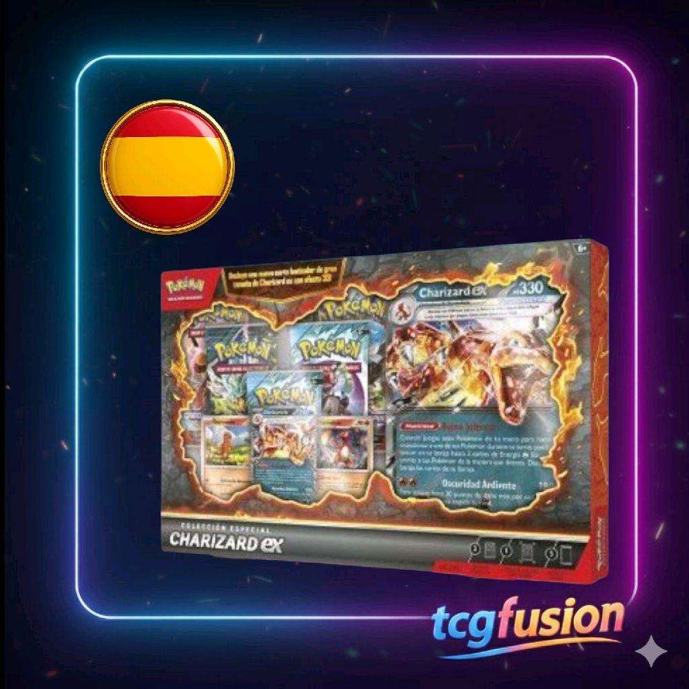 Colección Especial Charizard ex Pokémon TCG Español Colección Especial Charizard ex Pokémon TCG Español