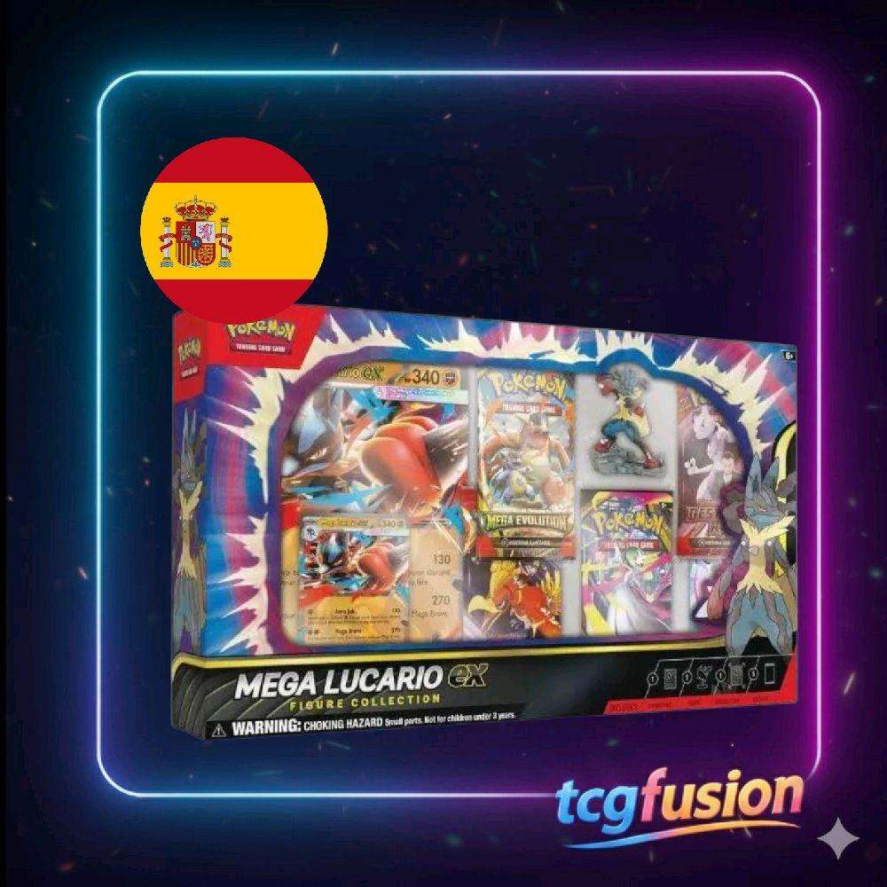 Colección Figura Mega Lucario EX - Pokémon TCG