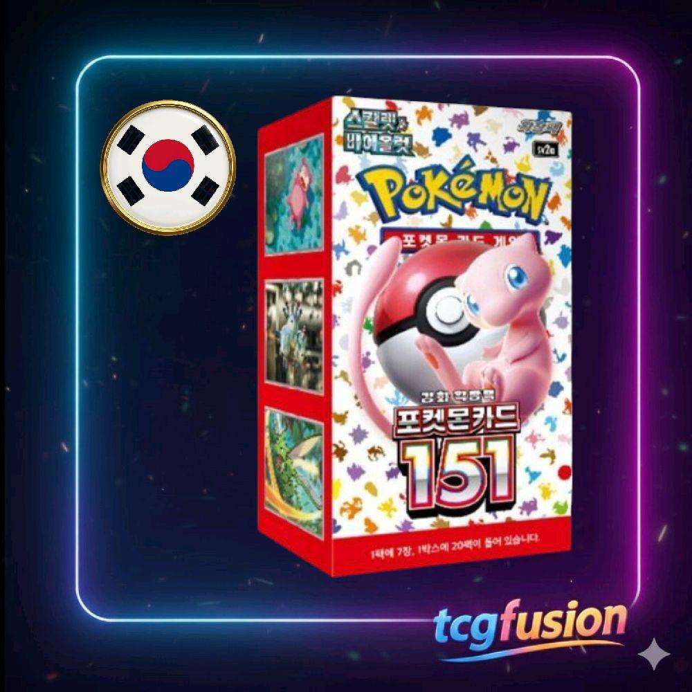 Caja de Sobres Pokémon TCG Scarlet & Violet 151 Coreano (Booster Box)