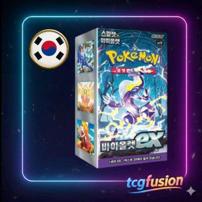 Booster Box Pokémon Violet ex Coreano - Scarlet & Violet sv1V (30 Sobres)