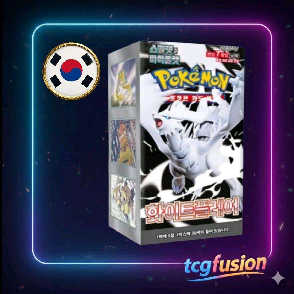 Pokemon TCG Scarlet & Violet White Flare Booster Box Coreano SV11W