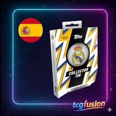 Topps Real Madrid 2025/26 Collector Tin - 35 Cartas Premium
