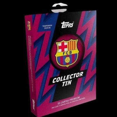 Topps FC Barcelona Collector Tin Temporada 2025/26 Español