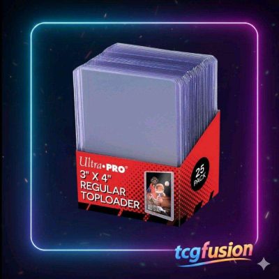 Ultra PRO 3" x 4" Regular Toploader 25 Pack