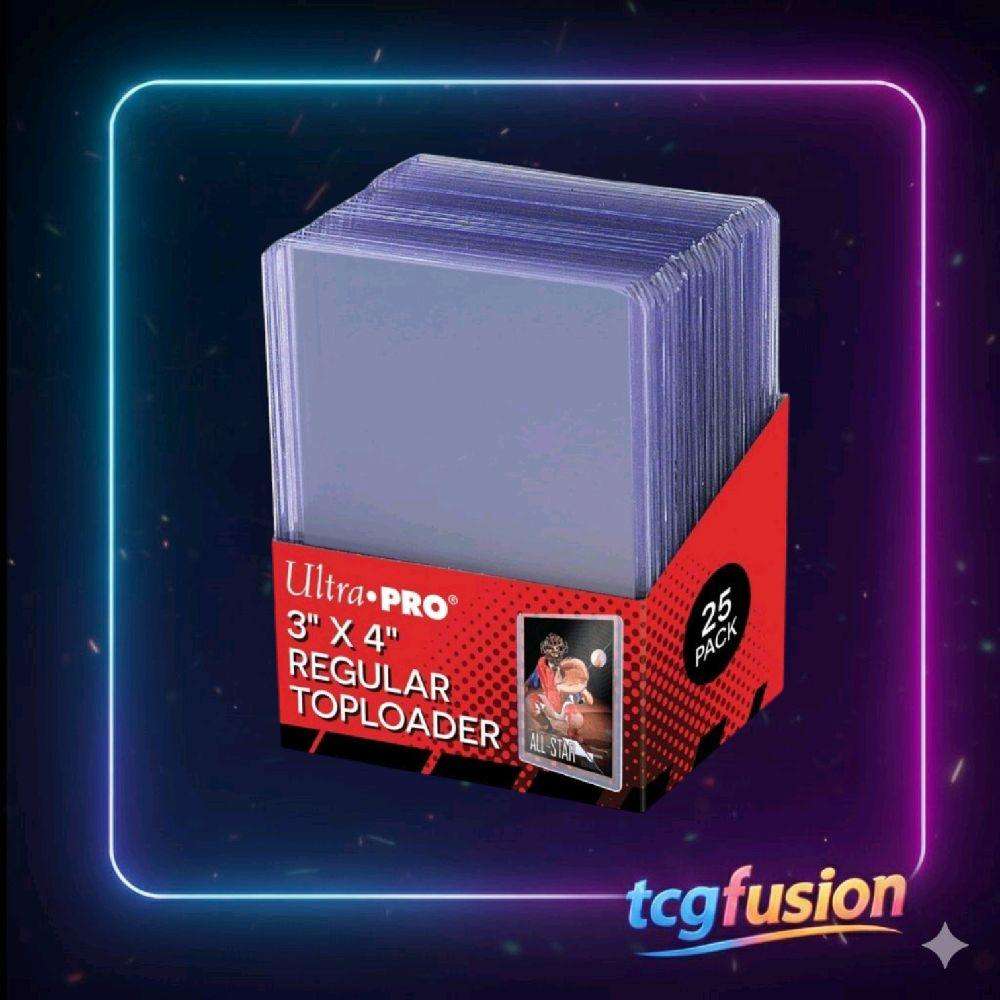 Ultra PRO 3" x 4" Regular Toploader 25 Pack