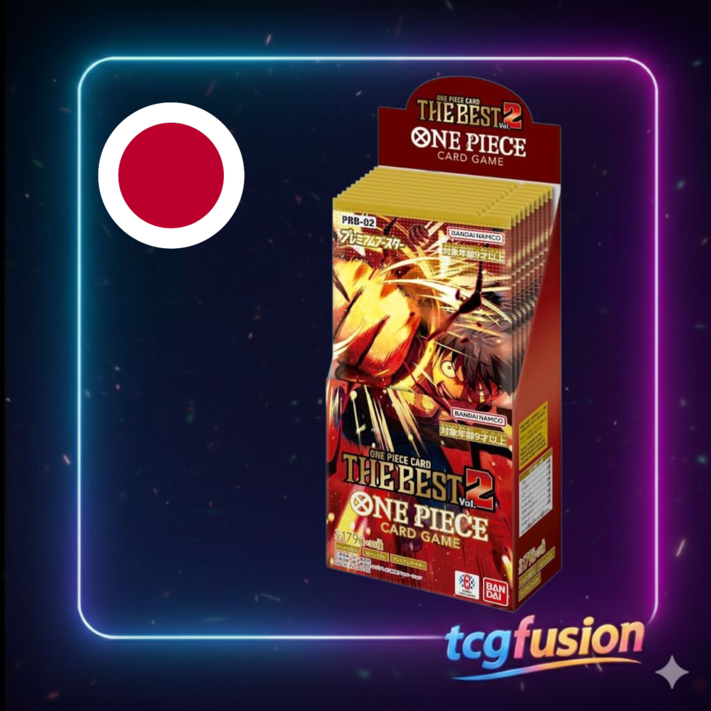 One Piece Card Game Premium Booster The Best Vol.2 PRB-02 Box Japonés