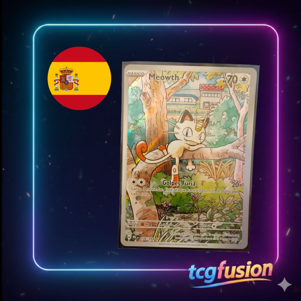 Meowth 106/094 Phantasmal Flames - Pokemon TCG Español