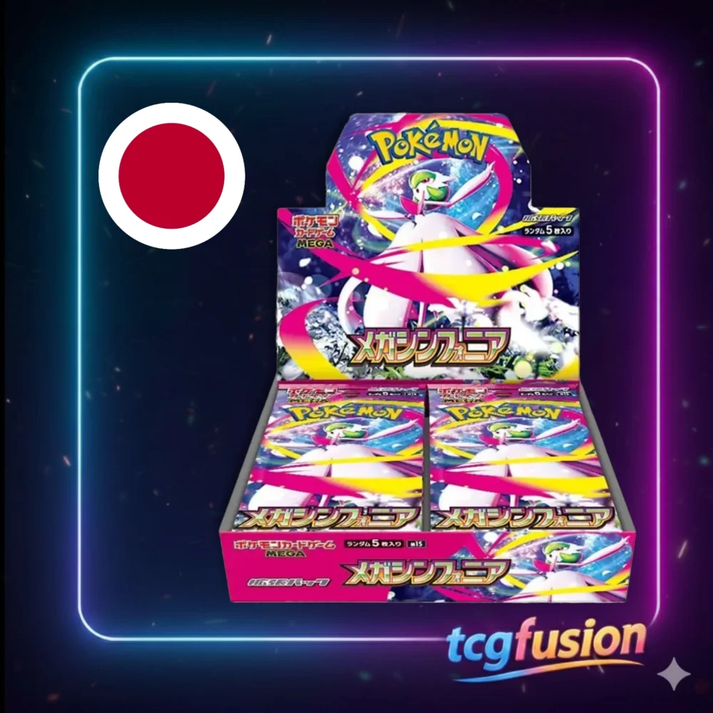 Pokémon TCG Mega Symphonia Booster Box Japonés (m1S) - Mega Evolution 2025 Pokémon TCG Mega Symphonia Booster Box Japonés (m1S) - Mega Evolution 2025