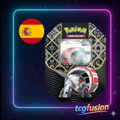 Lata Pokémon TCG: Paldean Fates - Iron Treads ex (Español)