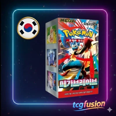 Caja de Sobres Pokémon TCG Mega Brave M1L Coreano
