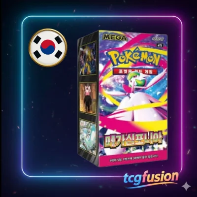 Caja de Sobres Pokemon Mega Symphonia M1S Coreano Sellada