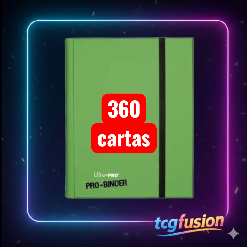 Álbum Ultra Pro Pro-Binder Light Green 9-Pocket (360 Cartas) Álbum Ultra Pro Pro-Binder Light Green 9-Pocket (360 Cartas)