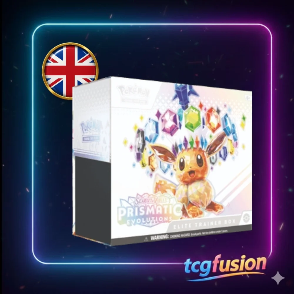 Pokémon TCG: Scarlet & Violet Prismatic Evolutions Elite Trainer Box - Inglés Pokémon TCG: Scarlet & Violet Prismatic Evolutions Elite Trainer Box - Inglés