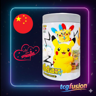 Pokémon TCG China Nuzzle Cheeks Plush Toy Card Display Gift Box