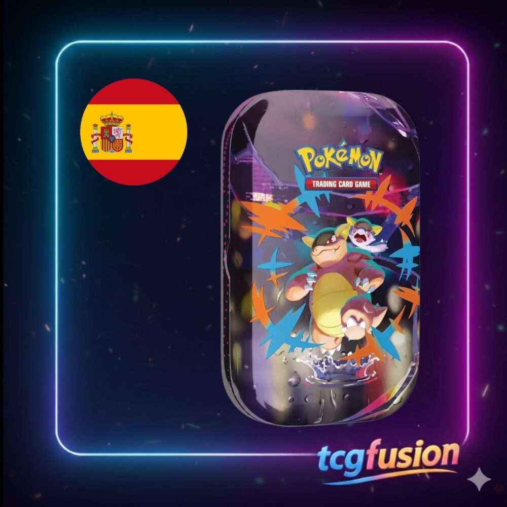 Mini Lata Pokémon Mega Heroes: Mega Kangaskhan (Español)