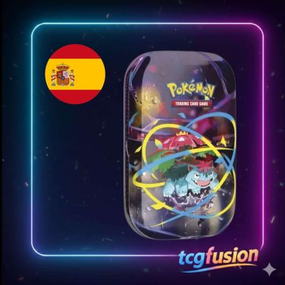 Mini Lata Pokémon TCG Mega Heroes Mega Venusaur (Español)