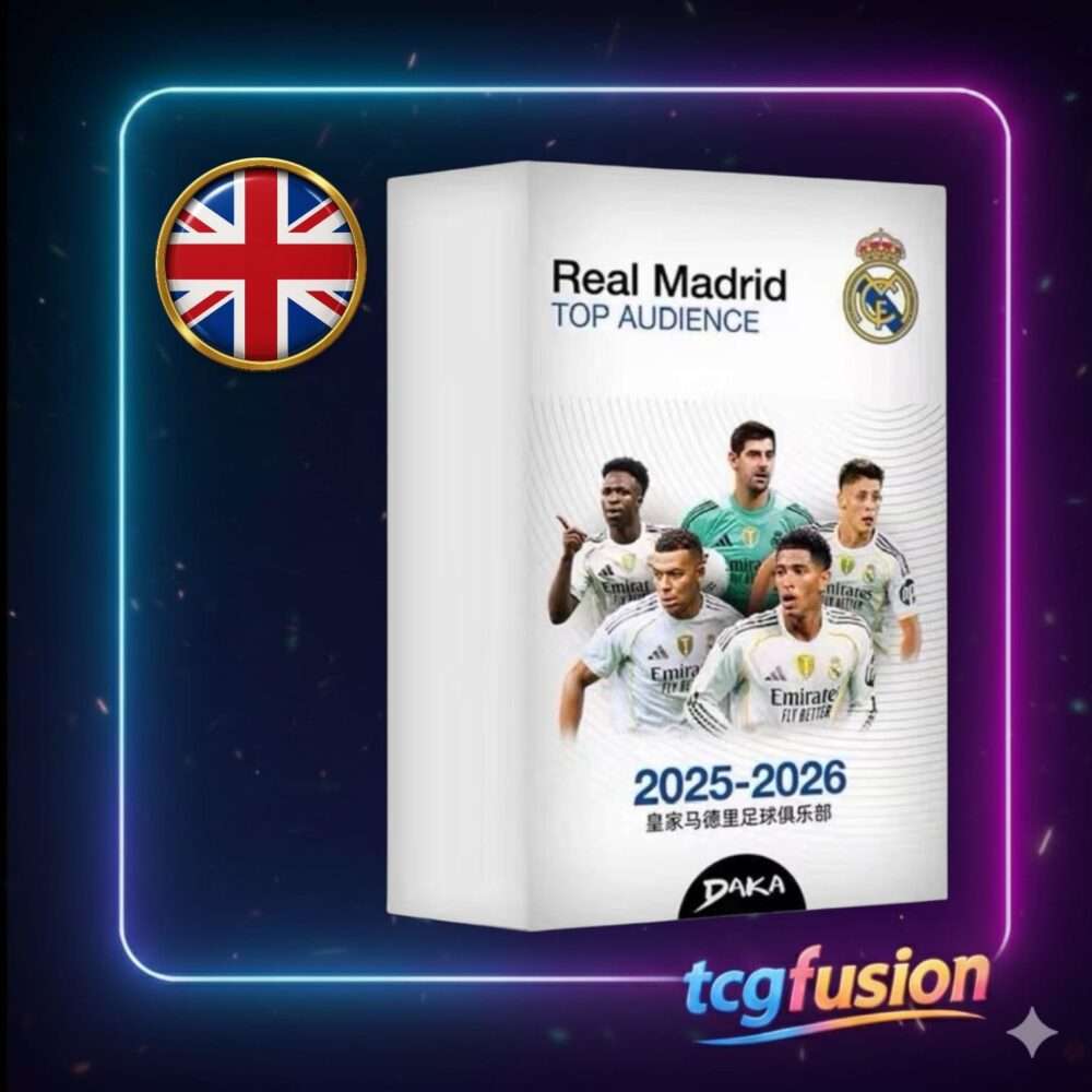 Caja Daka Real Madrid Top Audience 2025-2026 Soccer Cards