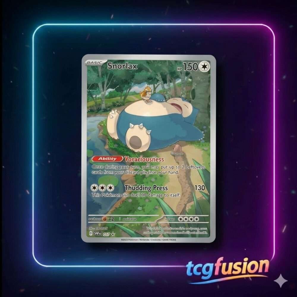 Carta Pokémon Snorlax 051 SVP Promo Scarlet & Violet 151 Full Art Inglés Carta Pokémon Snorlax 051 SVP Promo Scarlet & Violet 151 Full Art Inglés