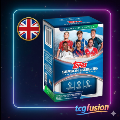 Caja Topps UEFA Club Competitions 2025/26 Flagship Edition