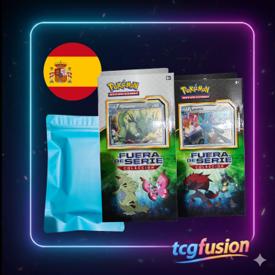 Pokémon TCG Colección Fuera de Serie Tyranitar y Lucario Español