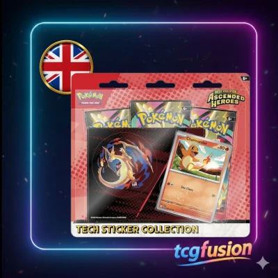 Pokémon TCG Ascended Heroes Tech Sticker Collection Charmander