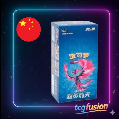 Caja de Sobres Pokémon TCG China Scorching Skies CS3.5C Sword & Shield