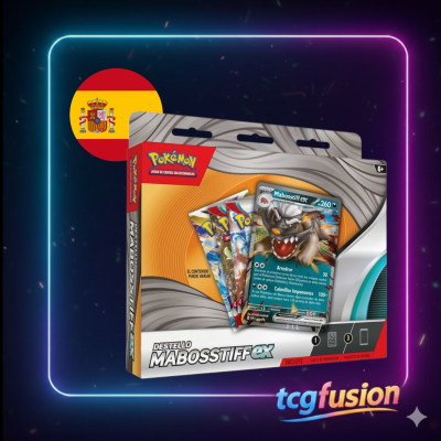 Pokémon TCG: Colección Destello Mabosstiff ex - Caja en Español