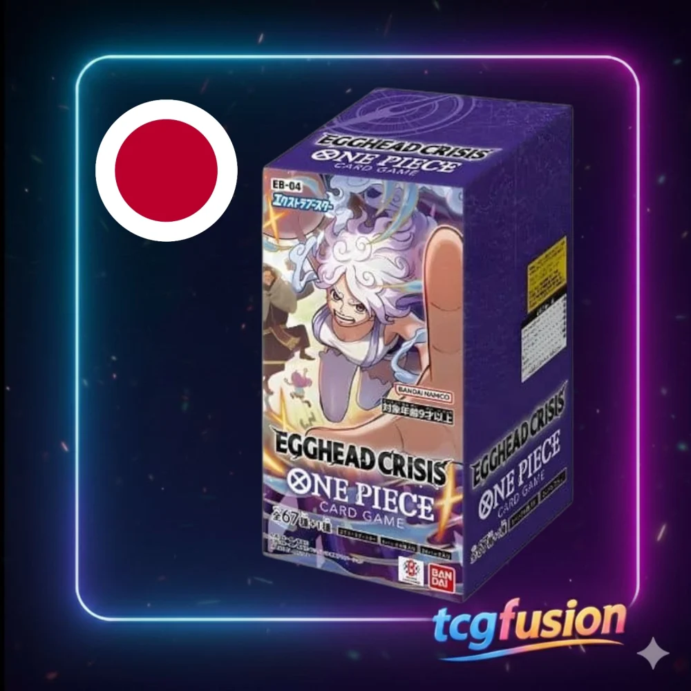 One Piece Card Game Egghead Crisis EB-04 Extra Booster Box Japonés One Piece Card Game Egghead Crisis EB-04 Extra Booster Box Japonés