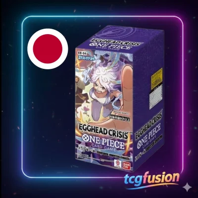 One Piece Card Game Egghead Crisis EB-04 Extra Booster Box Japonés