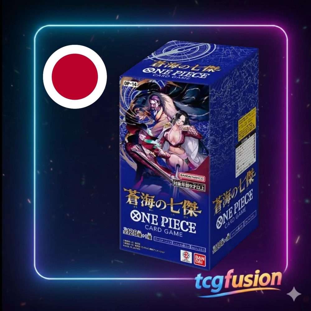 One Piece Card Game OP-14 The Azure Sea's Seven Booster Box Japonés