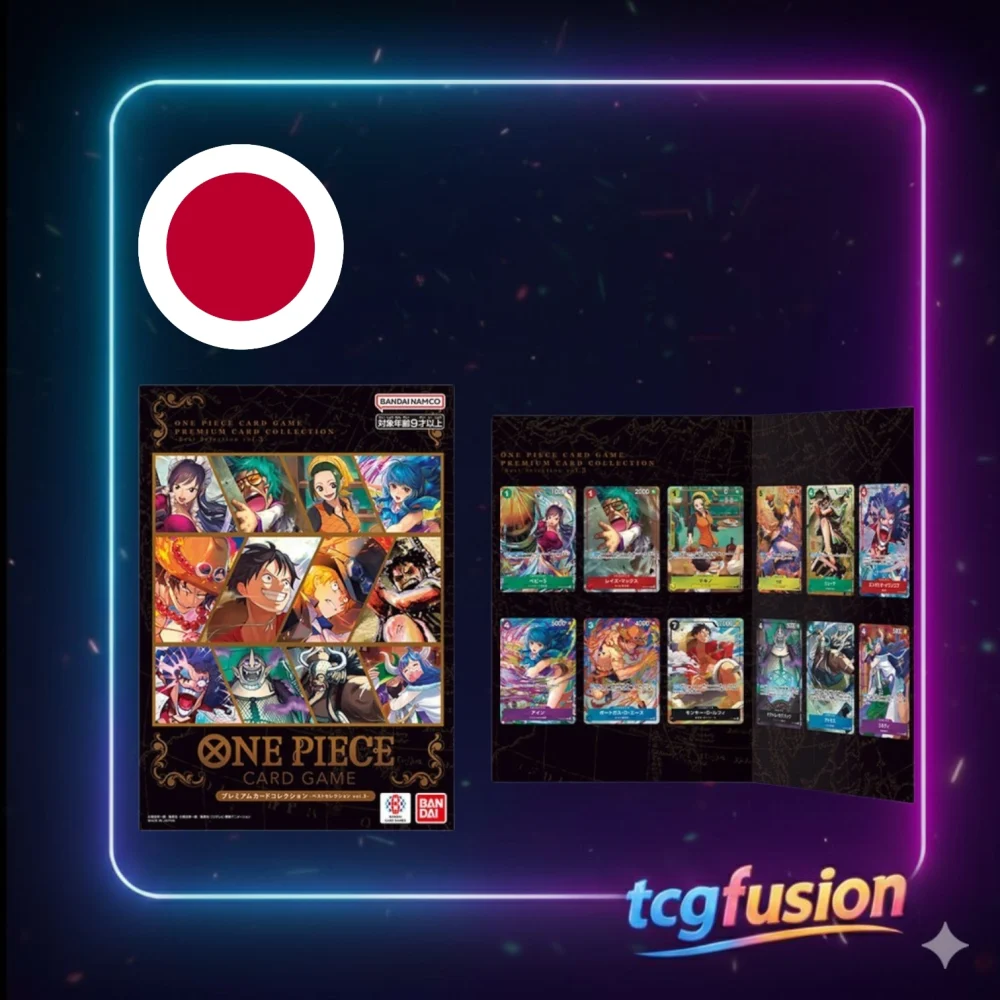 One Piece Card Game Premium Card Collection Best Selection Vol.3 Japonés