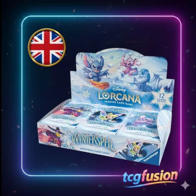 Disney Lorcana TCG: Winterspell Booster Box - 24 Sobres - Inglés