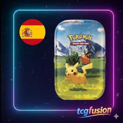 Mini Lata Pokémon TCG Ascended Heroes - Pikachu & Tepig (Español)