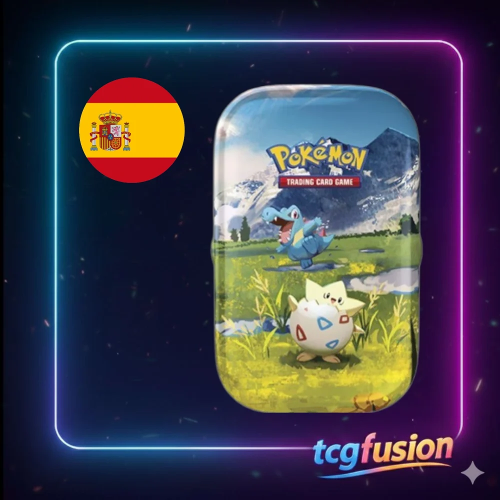 Mini Lata Pokémon Ascended Heroes: Totodile & Togepi Español