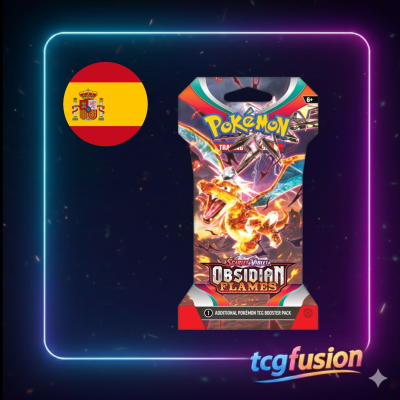 Sobre Sleeved Pokémon TCG Obsidian Flames - Español
