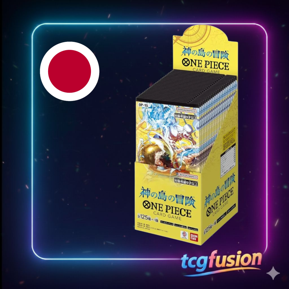 Booster Box OP-15 The Island of God One Piece Card Game Japonés Booster Box OP-15 The Island of God One Piece Card Game Japonés