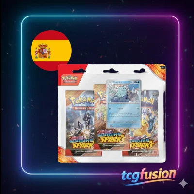 Blister 3 Sobres Pokémon TCG Scarlet & Violet Surging Sparks Promo Quagsire