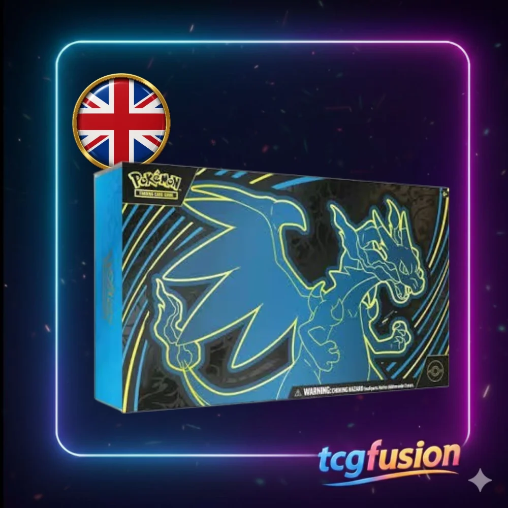 Pokemon TCG Mega Charizard X ex Ultra-Premium Collection Inglés Pokemon TCG Mega Charizard X ex Ultra-Premium Collection Inglés
