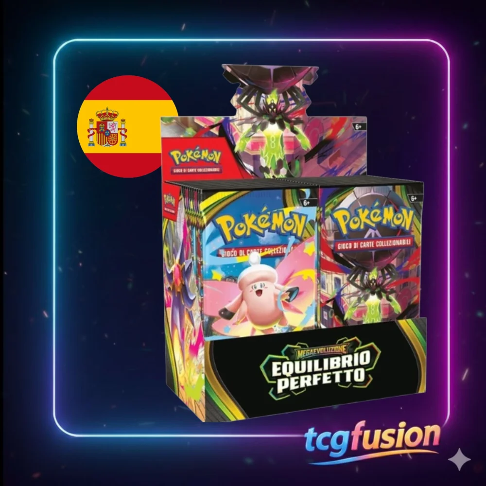 Caja de Sobres Booster Box Equilibrio Perfetto Mega Evolution Pokémon TCG