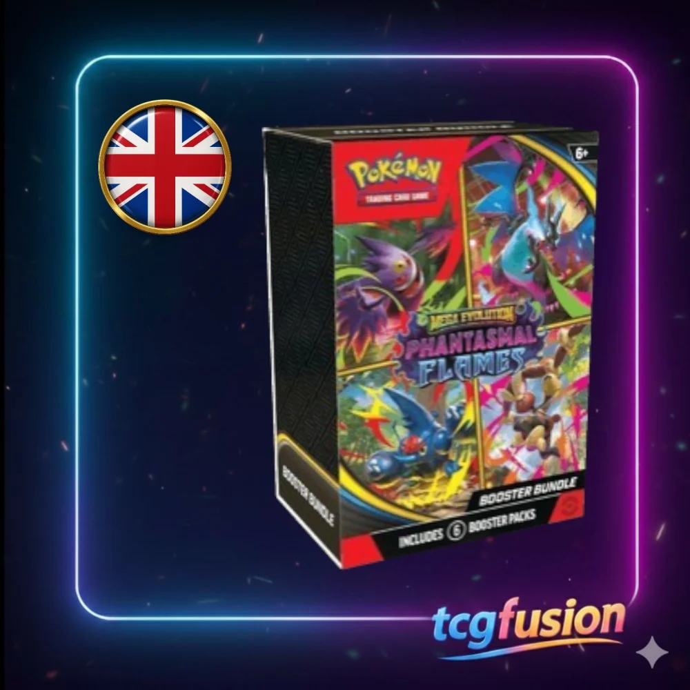 Pokémon TCG Mega Evolution Phantasmal Flames Booster Bundle