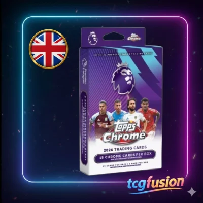 2026 Topps Chrome Premier League Hanger Box