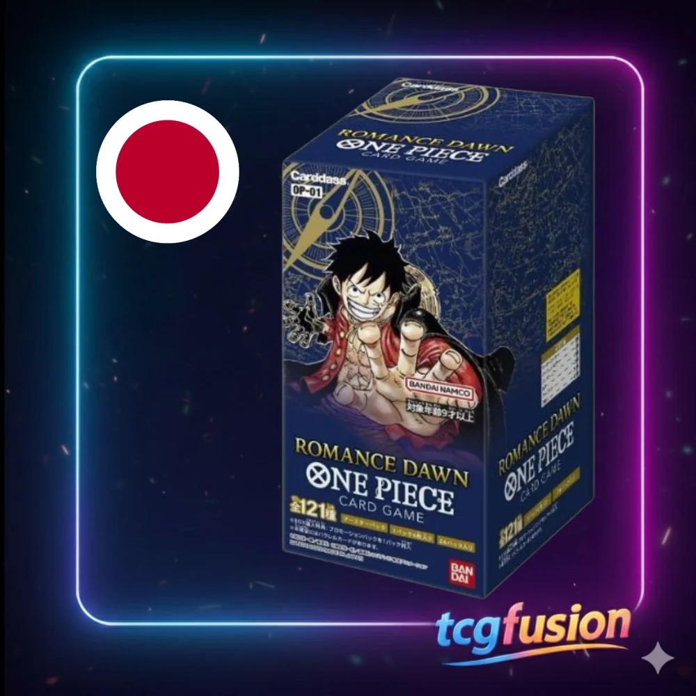 One Piece Card Game Romance Dawn OP-01 Booster Box Japonés