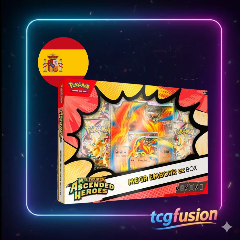Pokémon TCG: Ascended Heroes Mega Emboar ex Box
