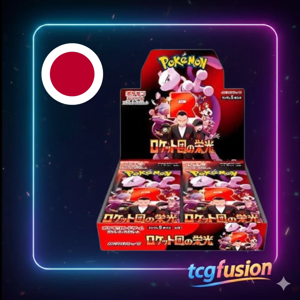 Pokémon TCG Scarlet & Violet The Glory of Team Rocket Booster Box Japonés
