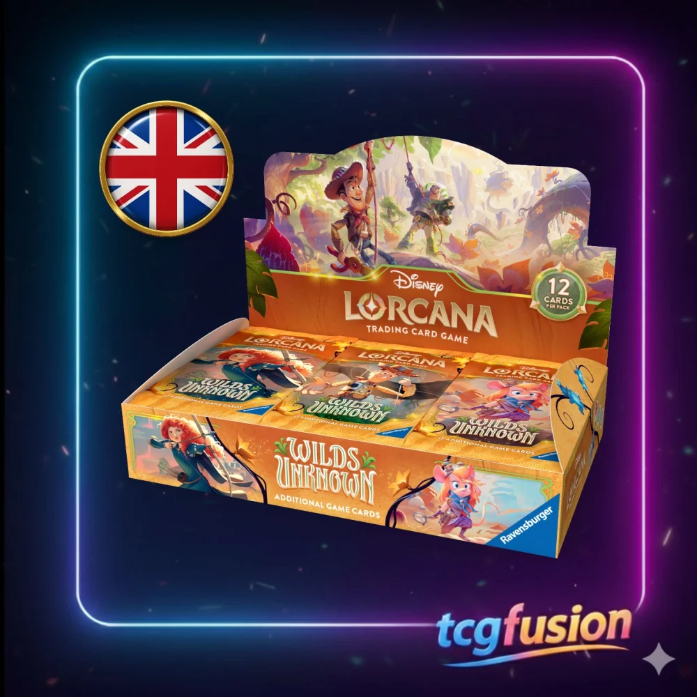 Disney Lorcana Wilds Unknown Booster Box Inglés