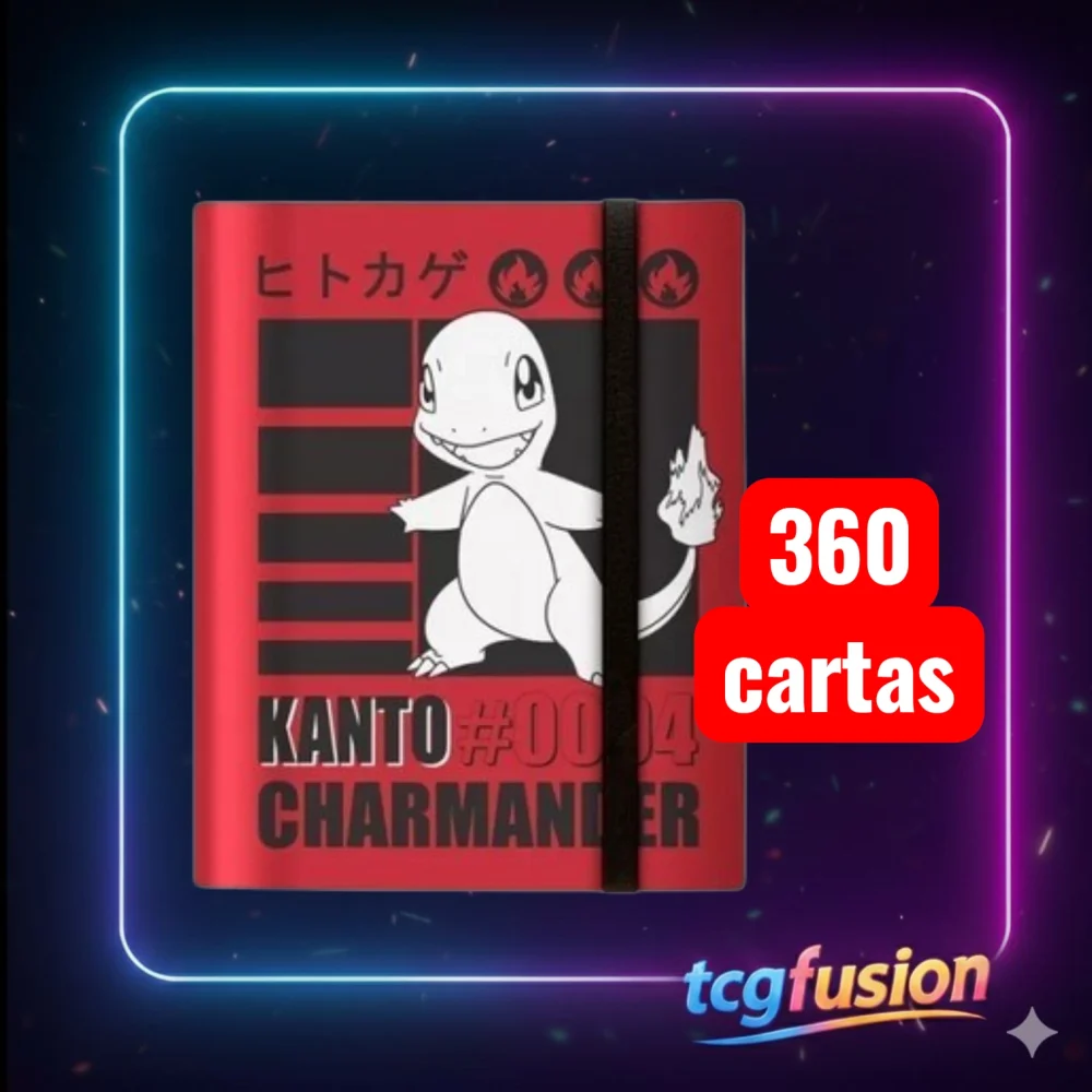 Álbum Ultra PRO PRO-Binder Charmander 9 Bolsillos (360 Cartas) Álbum Ultra PRO PRO-Binder Charmander 9 Bolsillos (360 Cartas)