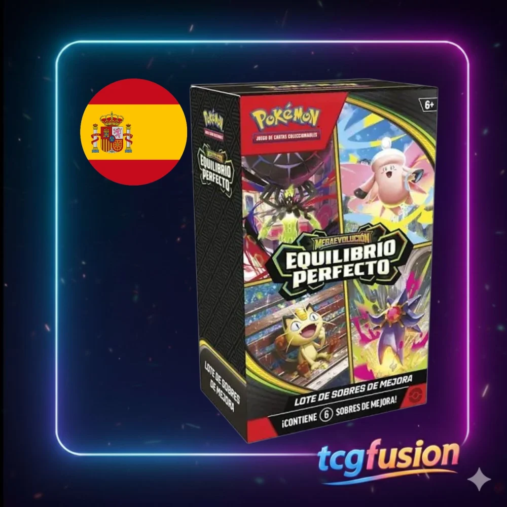 Lote de Sobres Booster Bundle Mega Evolution Equilibrio Perfecto Pokémon TCG Español
