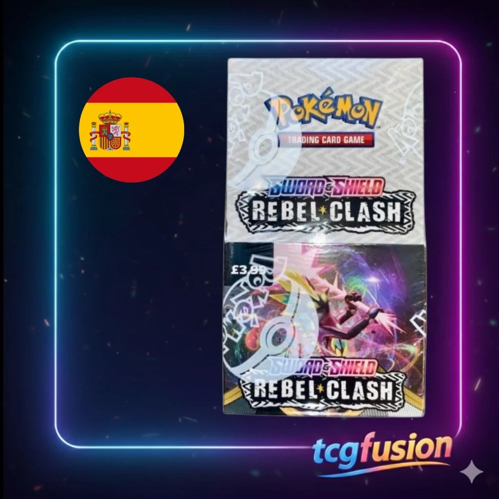 Pokémon TCG Sword & Shield Rebel Clash Half Booster Box