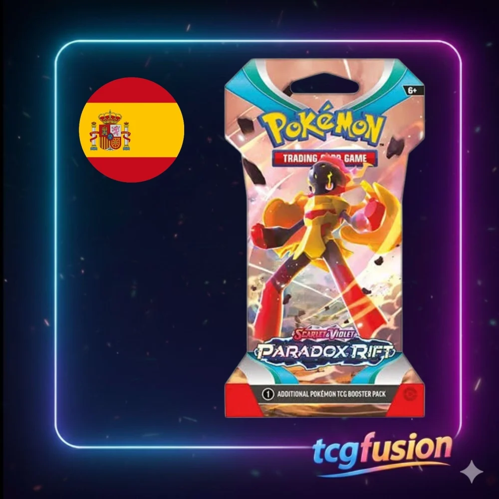 Sobre Sleeved Booster Paradox Rift Armarouge Pokémon TCG